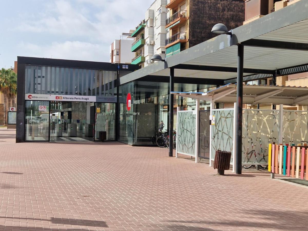Vila Casa 12 Pax Metro Alboraya Valencia Exteriér fotografie